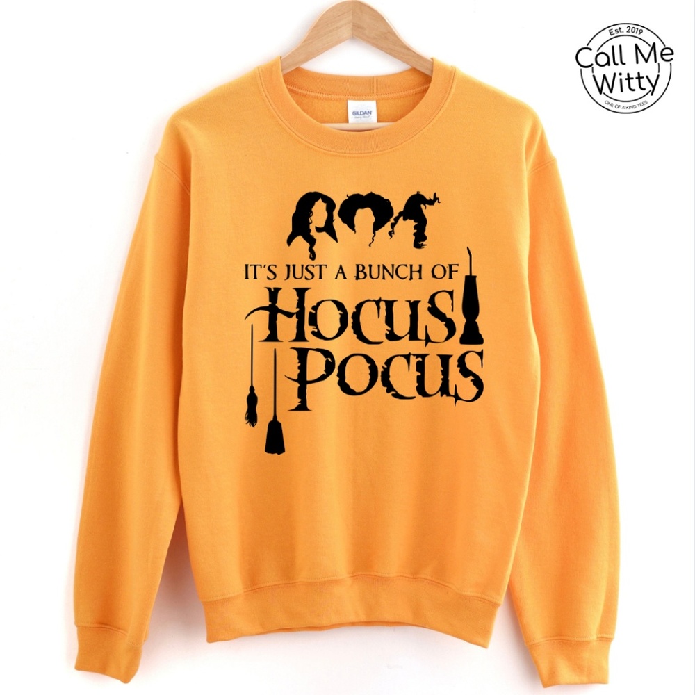 Halloween Hocus Pocus Sweatshirt Women Crewneck